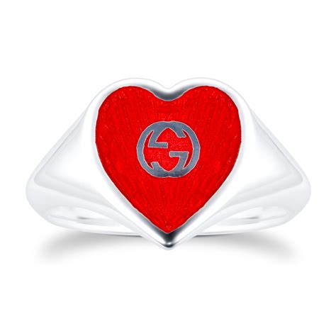 gucci crystal heart ring|gucci heart ring review.